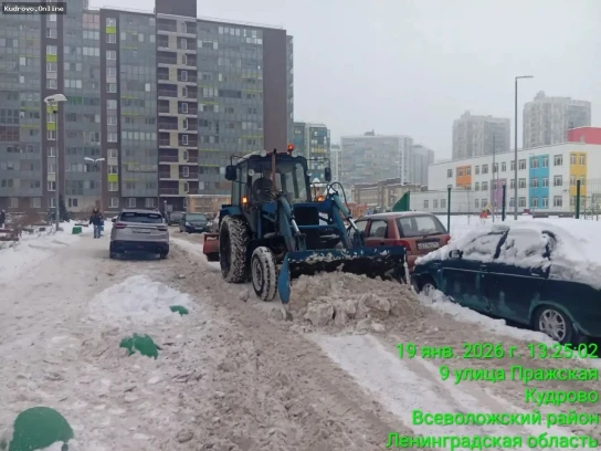 Борьба со снежными завалами