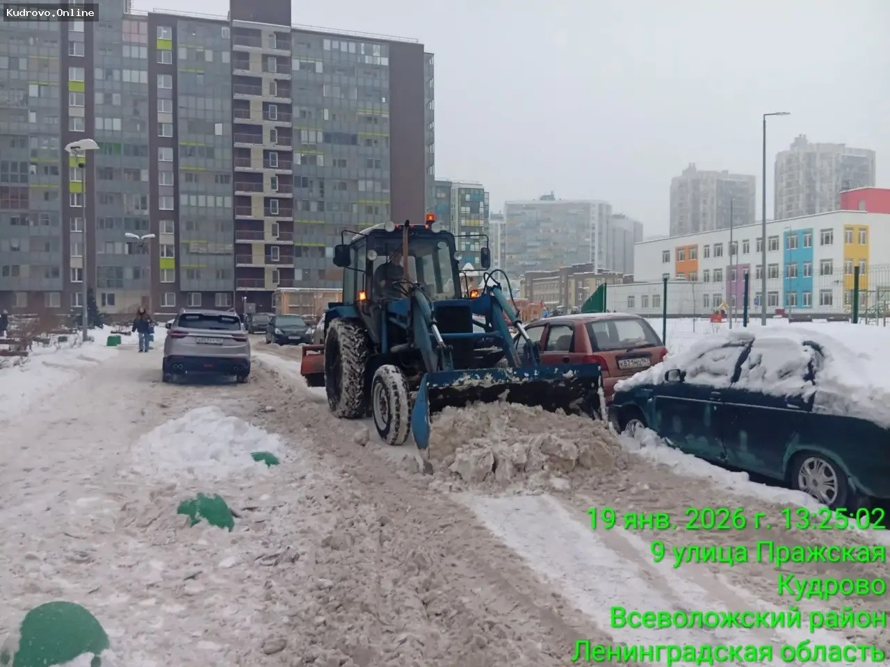 Борьба со снежными завалами