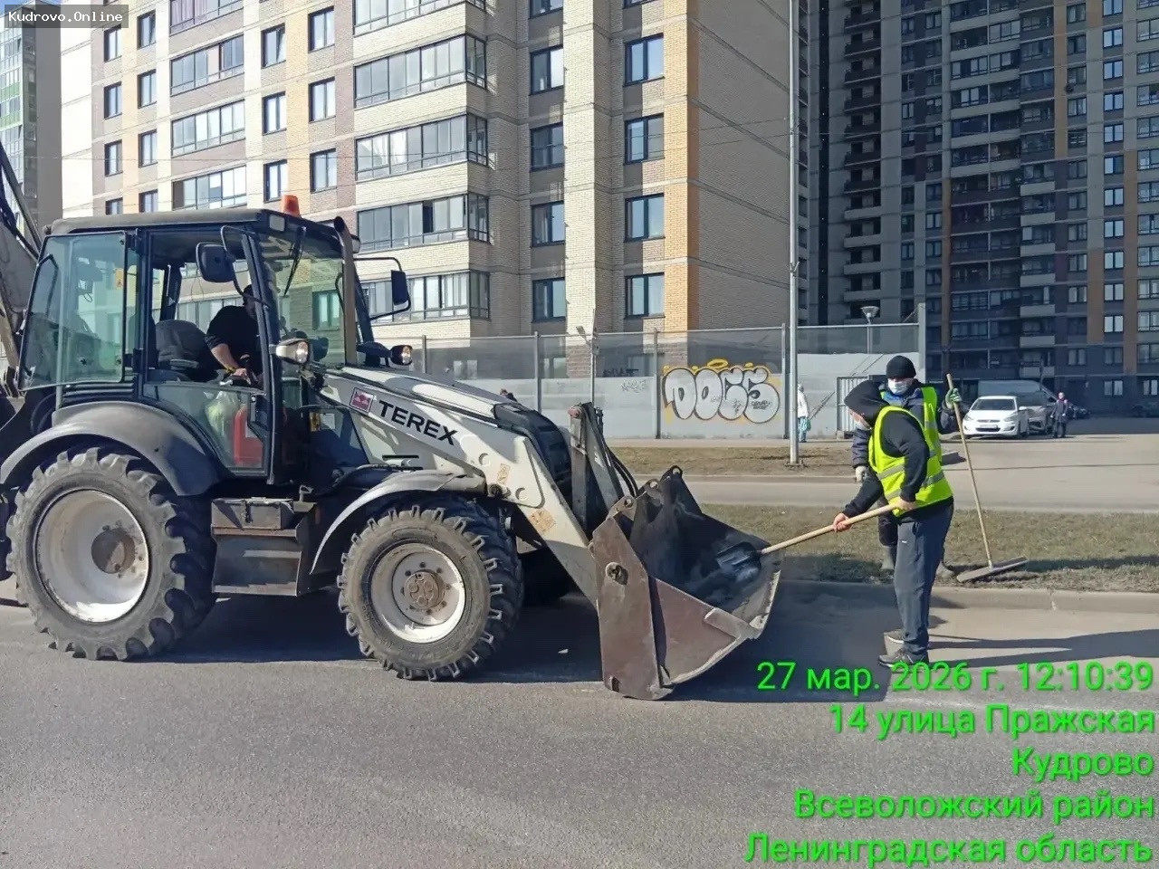Уборка в Заневском поселении