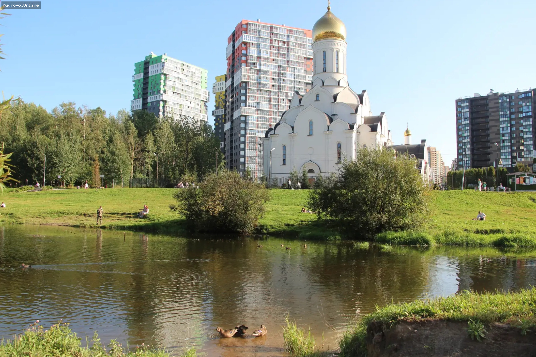 Экологическая акция на реке Оккервиль в Кудрово