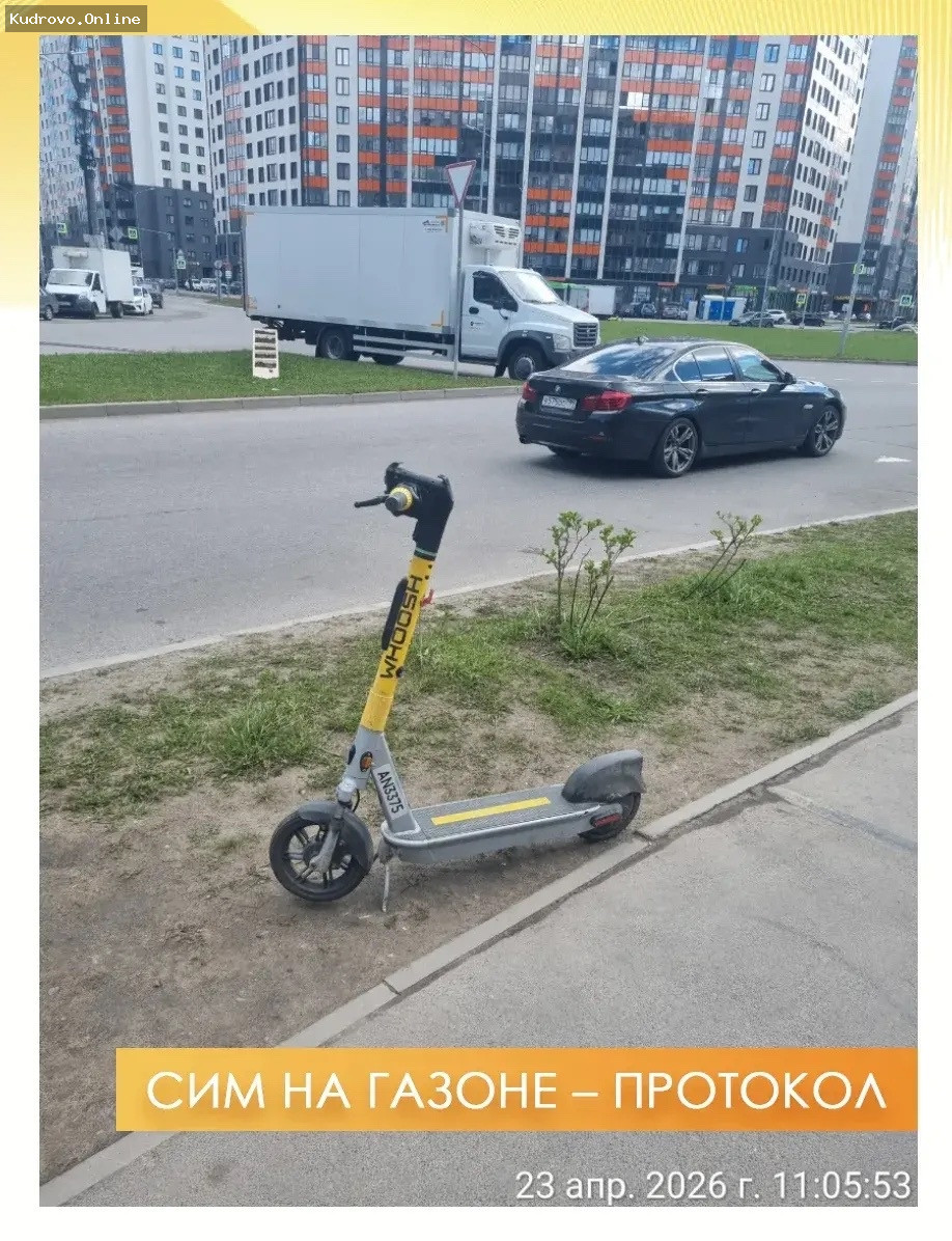 Кикшерингу грозят штрафы за нарушения в Заневском поселении